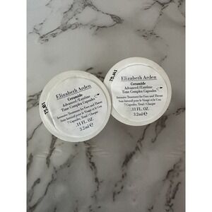 Elizabeth Arden Ceramide Advanced/Extreme Time Complex Capsules .11oz x2. New
